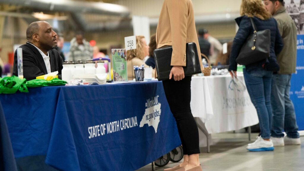Job fair hiring