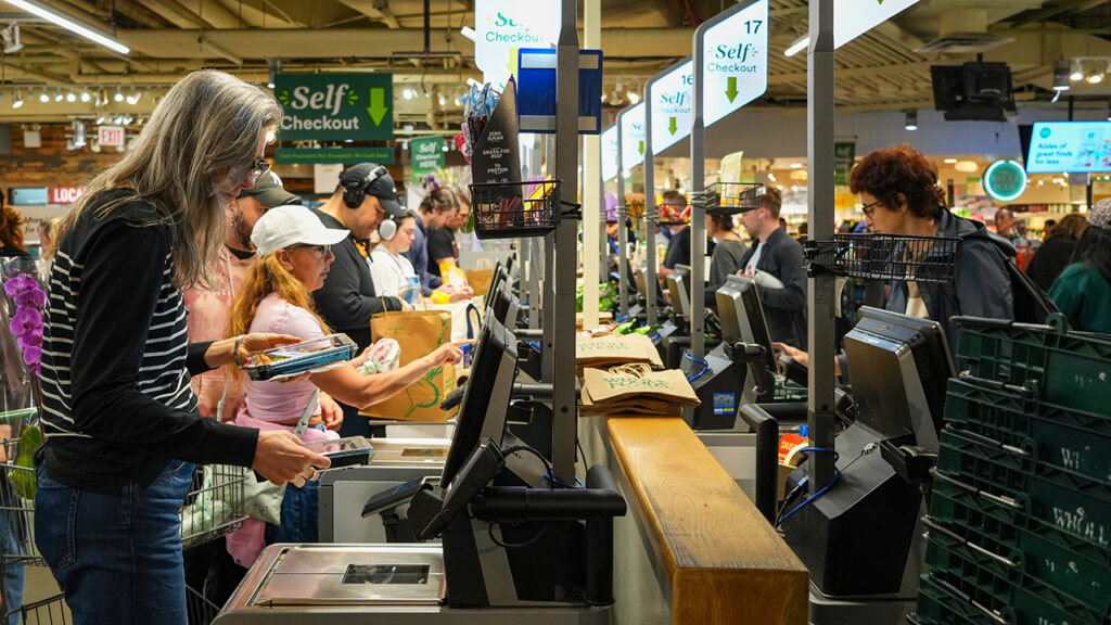 Us whole foods checkout